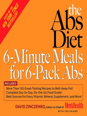 cover image of The Abs Diet 6-Minute Meals for 6-Pack Abs
